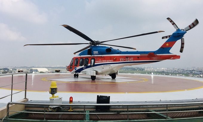Saigon helicopter tour priced at $177 per person