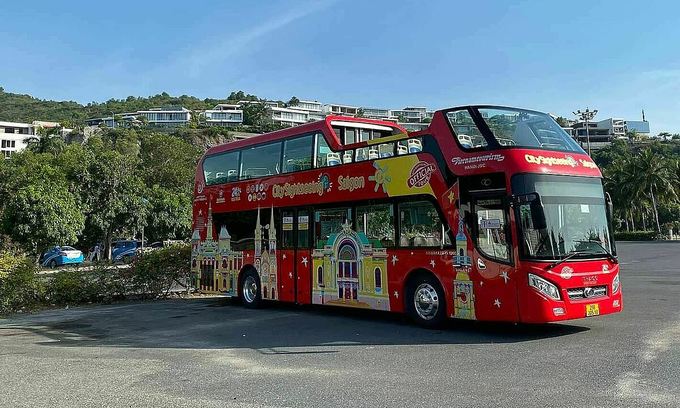 Open-top buses hit Nha Trang streets
