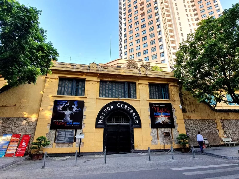 Hoa Lo Prison Museum entrance