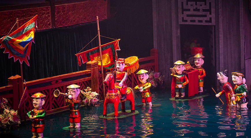 hanoi attractions - Water Puppet Show