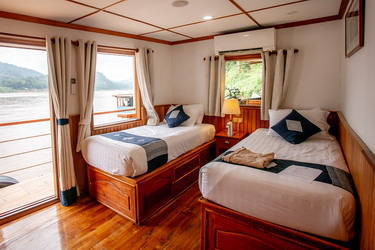 RV Kanee Pandaw Cruise Cabins